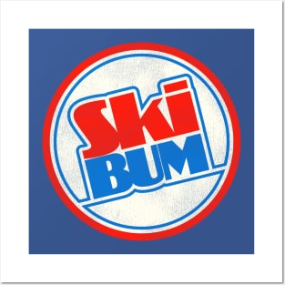 Ski Bum Posters and Art